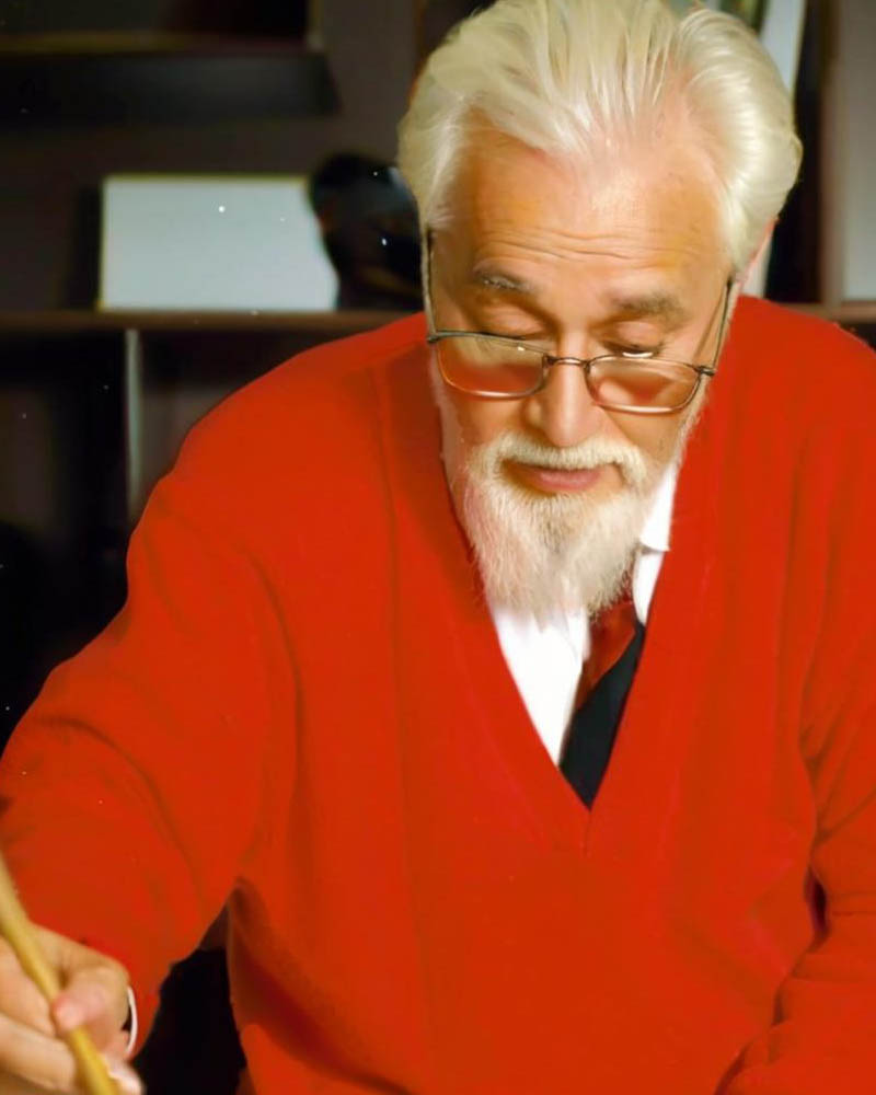 征北先生：著名画家